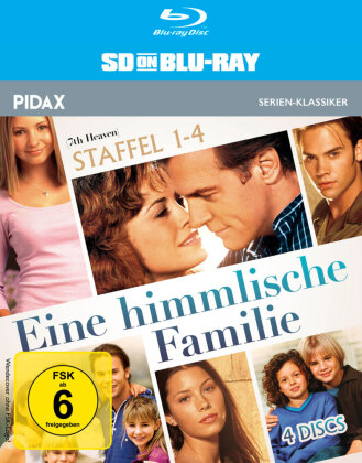 Eine himmlische Familie (7th Heaven), Box 1, Staffel 1 - 4 (SD on Blu-ray). Box.1, 4 Blu-ray (SD on Blu-ray)