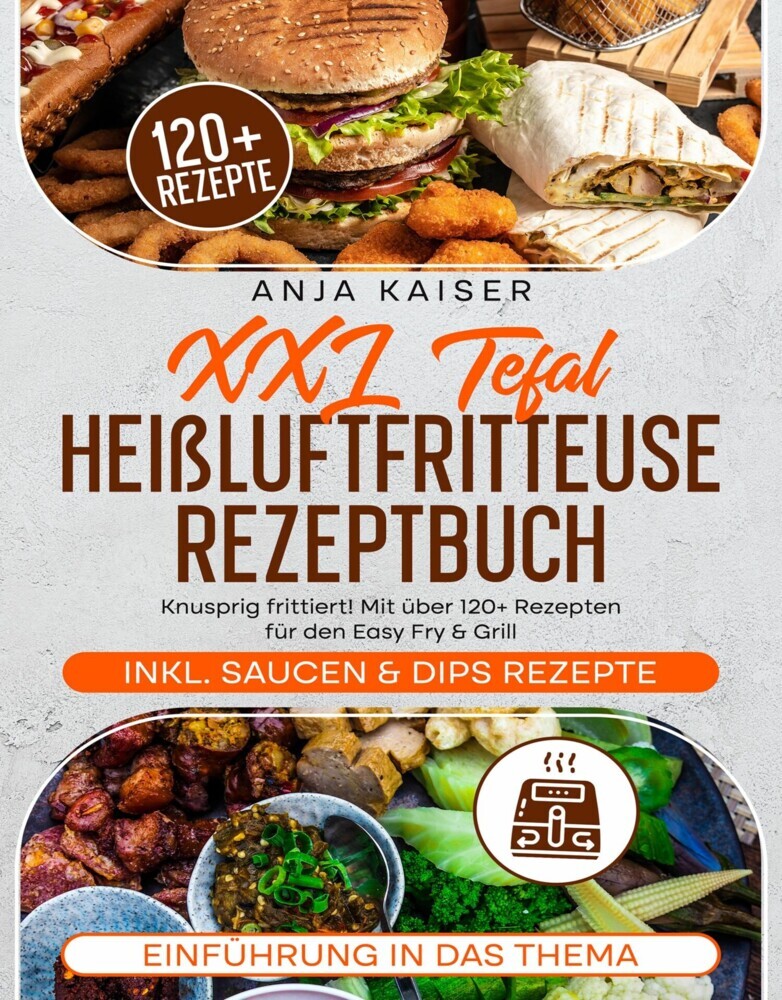 XXL Tefal Heißluftfritteuse Rezeptbuch main product photo