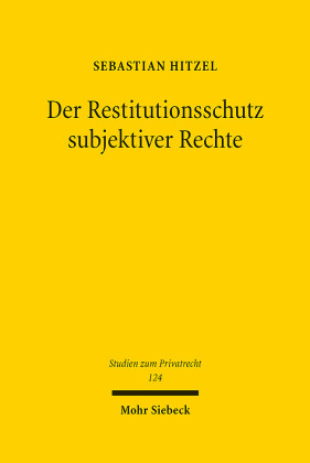 Der Restitutionsschutz subjektiver Rechte