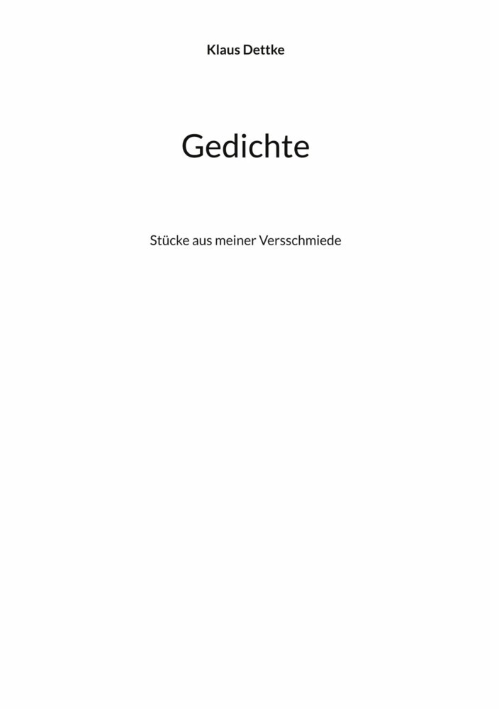 Gedichte main product photo