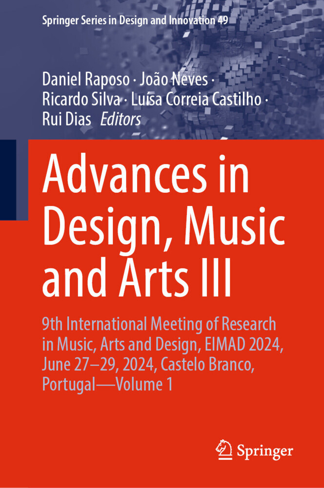 Advances in Design, Music and Arts III main product photo