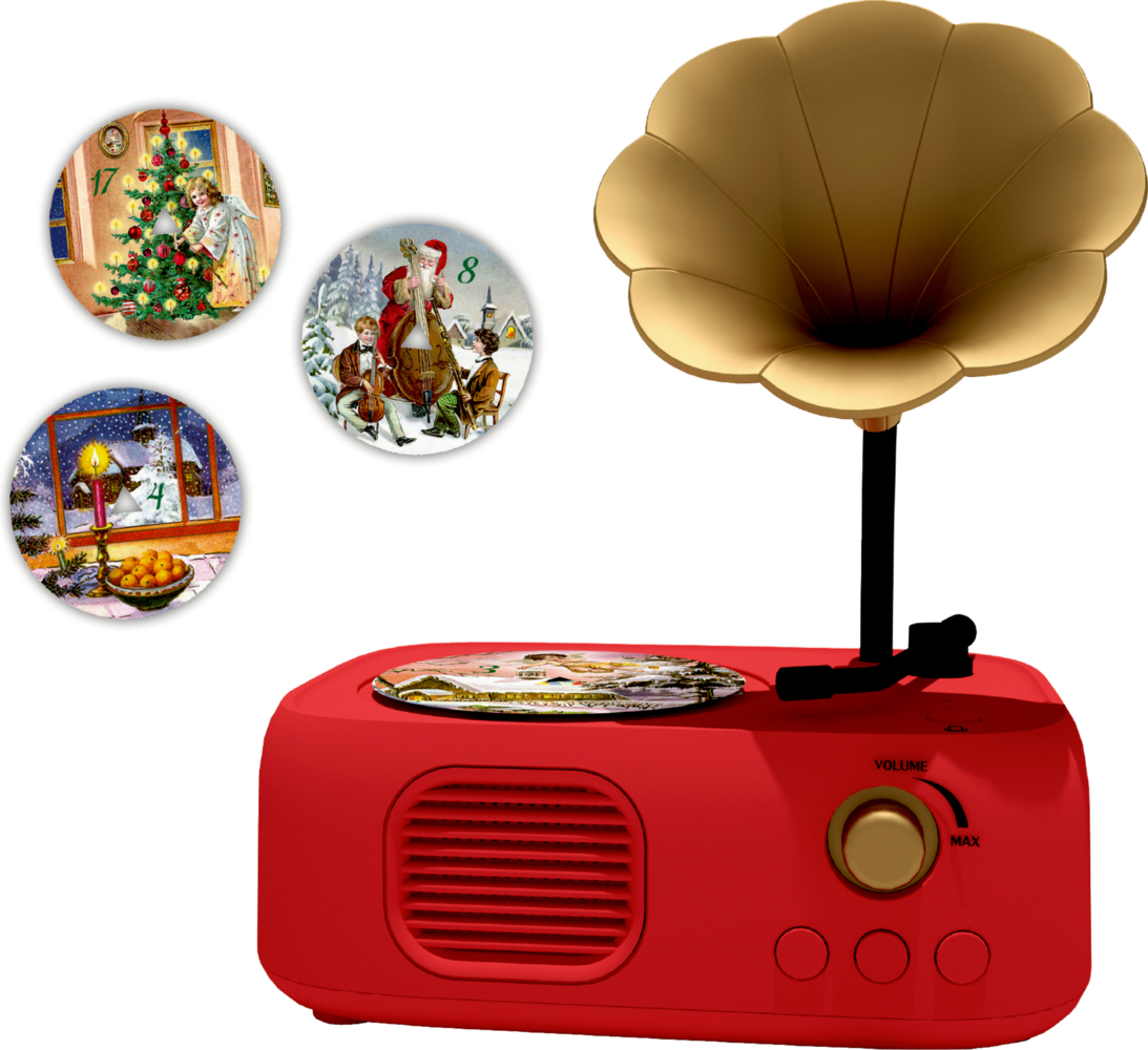 Sound-Adventskalender - Vintage-Grammophon main product photo