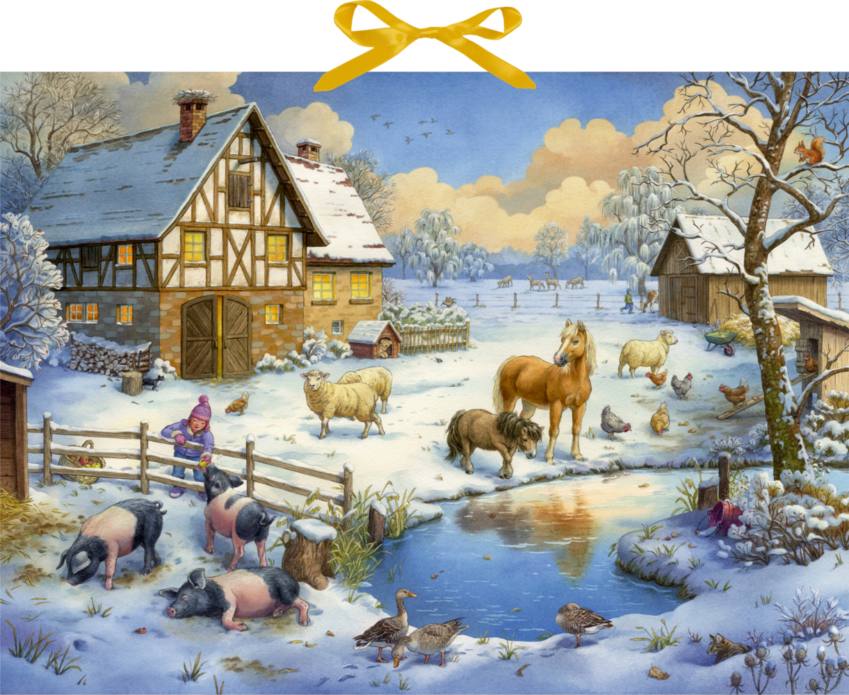 Sound-Adventskalender - Unsere Tiere auf dem Land main product photo