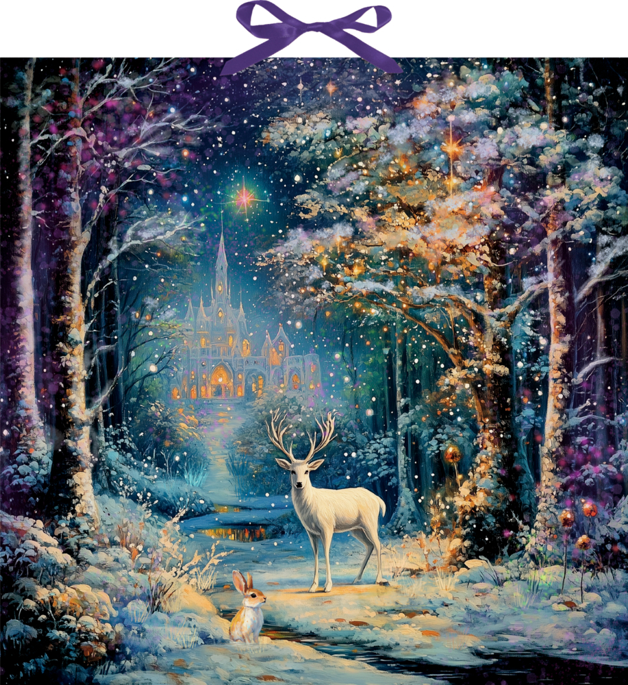 Wand-Adventskalender - Magischer Winterwald main product photo