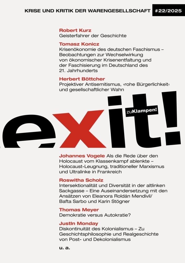 exit! Krise und Kritik der Warengesellschaft main product photo