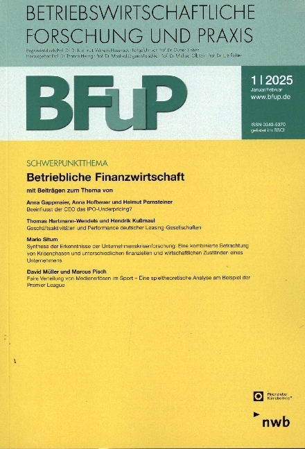 Betriebliche Finanzwirtschaft main product photo