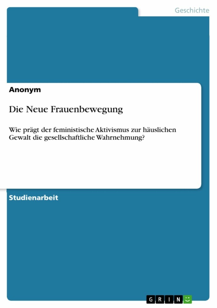 Die Neue Frauenbewegung main product photo