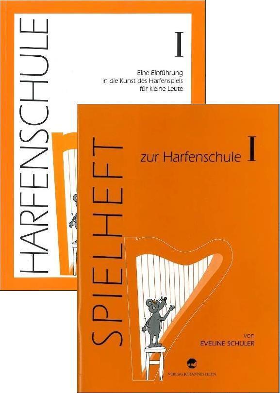 Harfenschule. Eine Einführung in die Kunst des Harfenspiels für kleine Leute / Harfenschule. Eine Einführung in die Kunst des Harfenspiels für kleine Leute + Spielheft main product photo