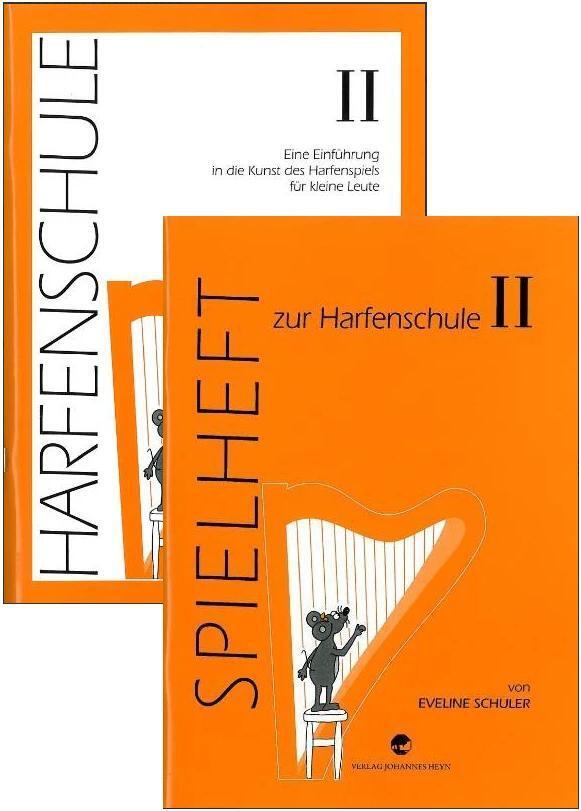Harfenschule. Eine Einführung in die Kunst des Harfenspiels für kleine Leute / Harfenschule. Eine Einführung in die Kunst des Harfenspiels für kleine Leute Band II + Spielheft Band II main product photo