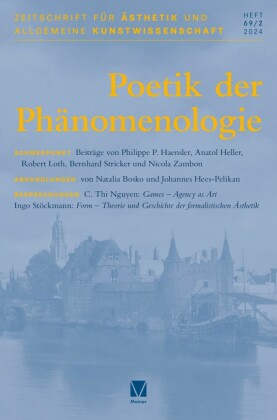 Zeitschrift für Ästhetik und Allgemeine Kunstwissenschaft