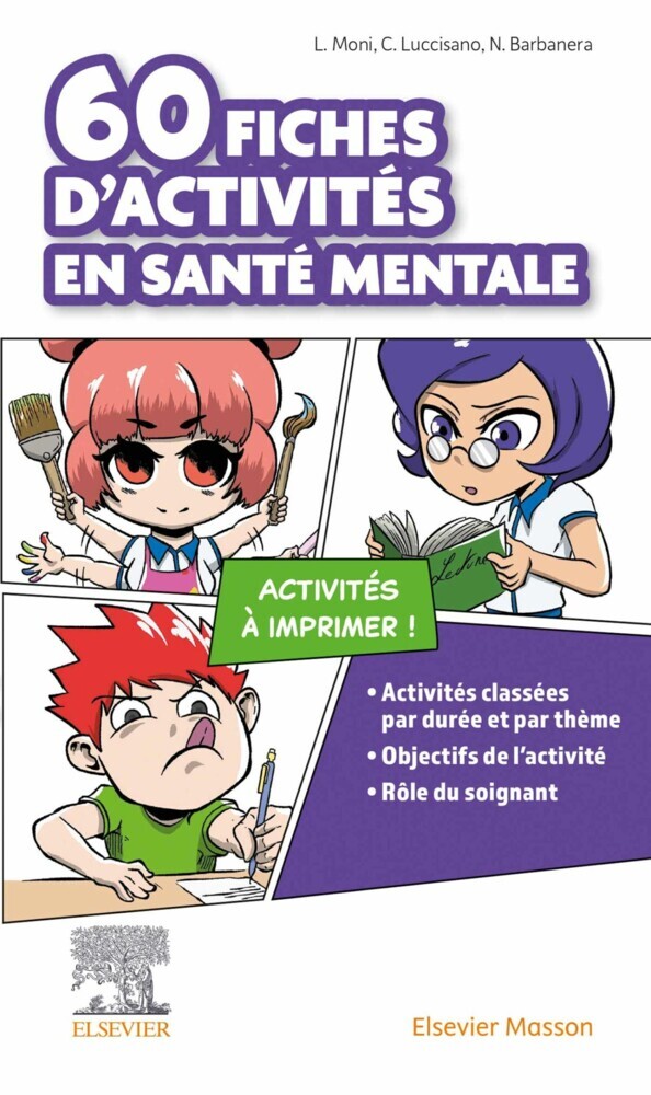 60 fiches d'activités en santé mentale main product photo