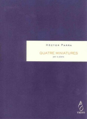 Quatre miniatures, per a piano