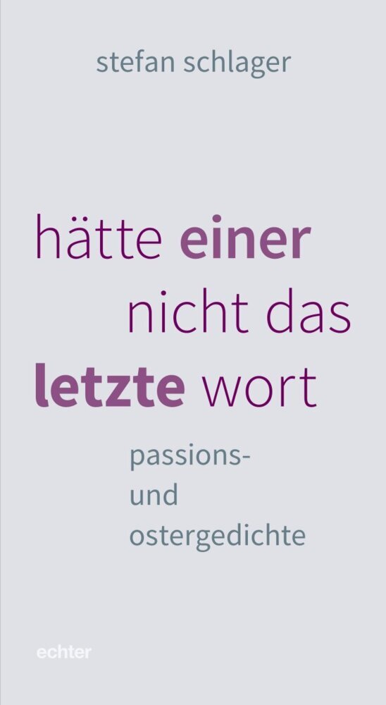 hätte einer nicht das letzte wort main product photo