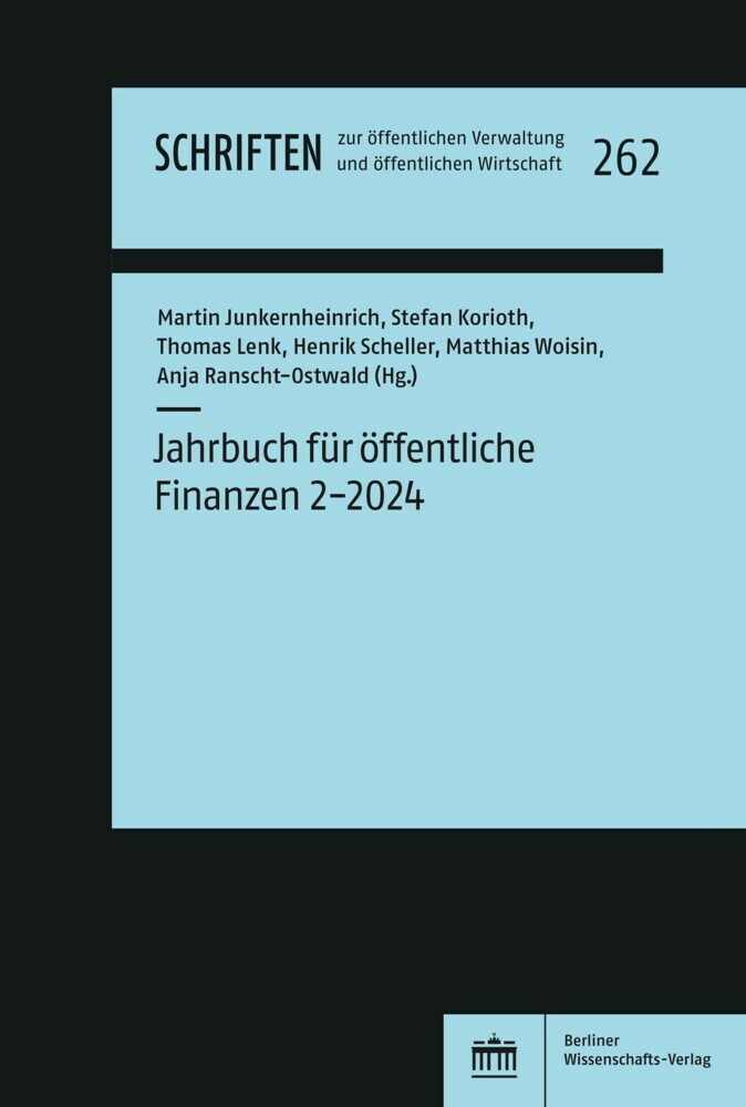 Jahrbuch für öffentliche Finanzen (2024) 2 main product photo