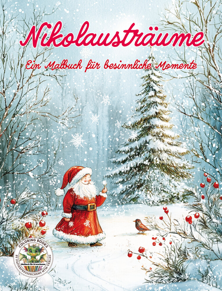 Nikolausträume - Ein Malbuch für besinnliche Momente main product photo