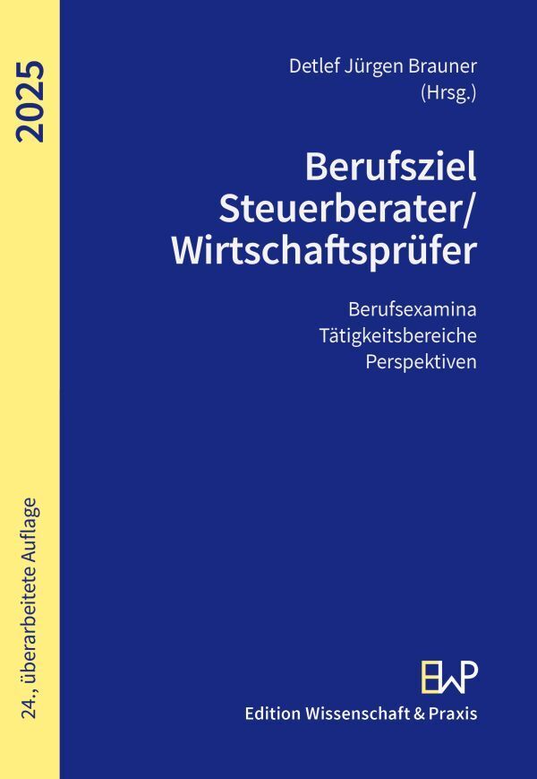 Berufsziel Steuerberater-Wirtschaftsprüfer 2025 main product photo