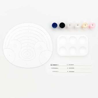 Malen nach Zahlen Set, Pinguin, FSC 100%