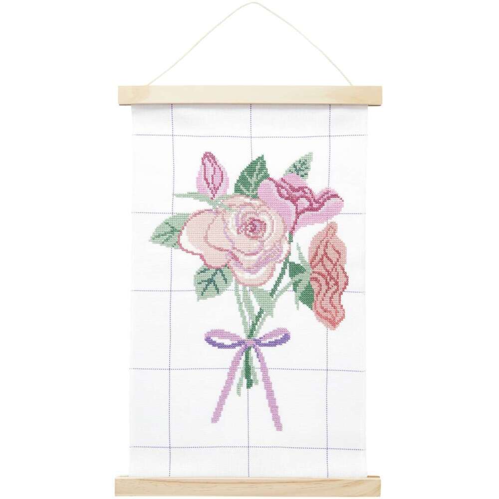 Stickpackung Gezählter Kreuzstich, Blumenstrauß main product photo