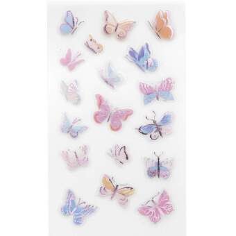 Foliensticker La Vie en Rose, Schmetterlinge