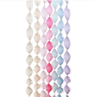 Krepp Girlanden, La Vie en Rose Mix, FSC MIX