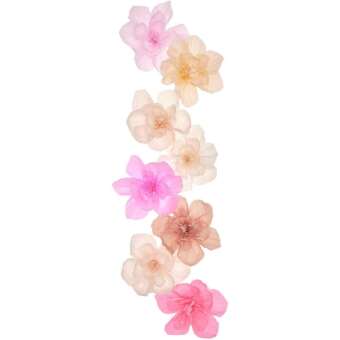 Krepppapier Blüten Set, Primrose Hill, M, FSC MIX