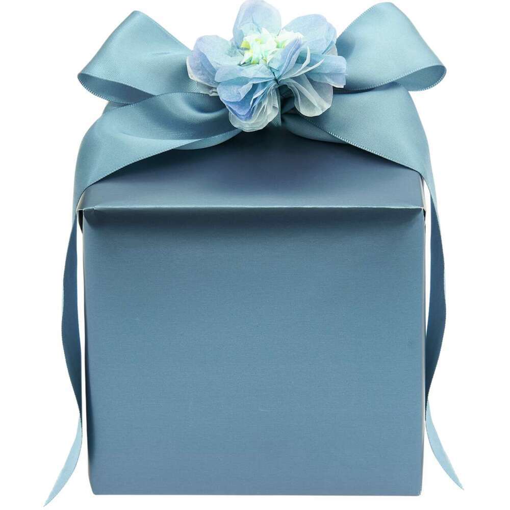 Geschenkpapier Metallic Blau, Matt, FSC MIX main product photo