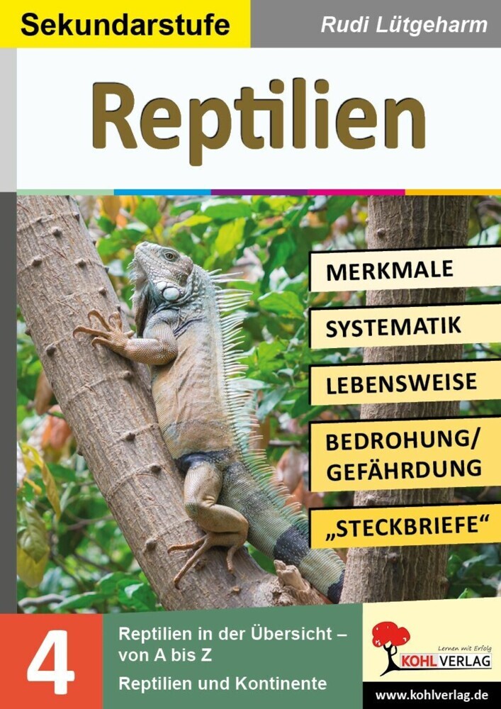 Reptilien - Merkmale, Lebensraum, Systematik main product photo