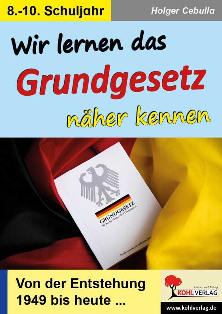 Wir lernen das Grundgesetz näher kennen main product photo