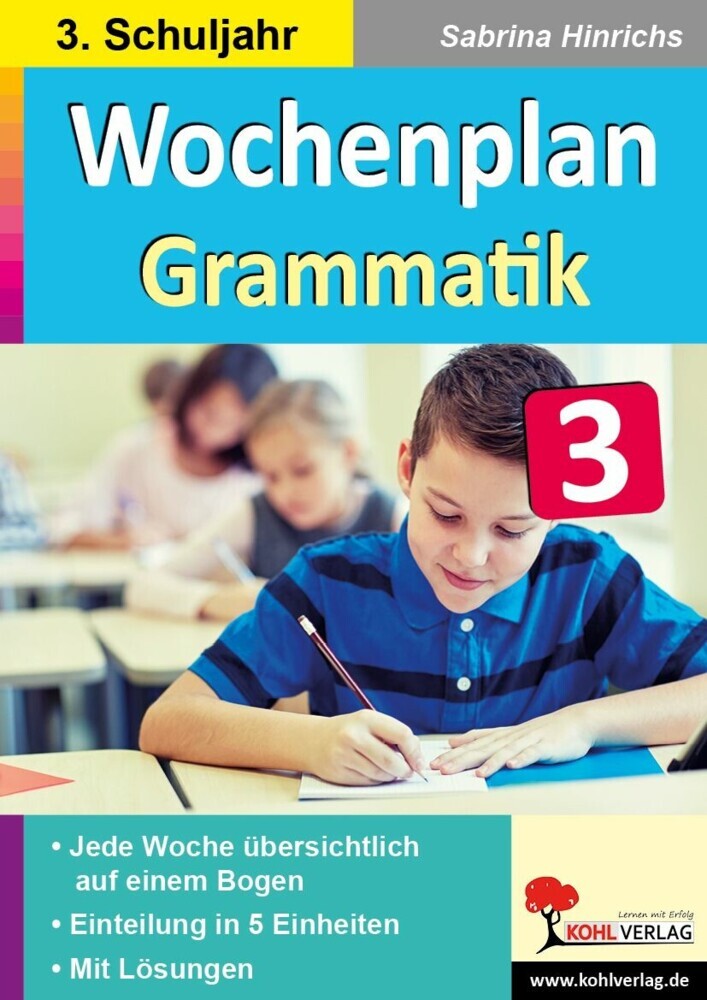 Wochenplan Grammatik / Klasse 3 main product photo