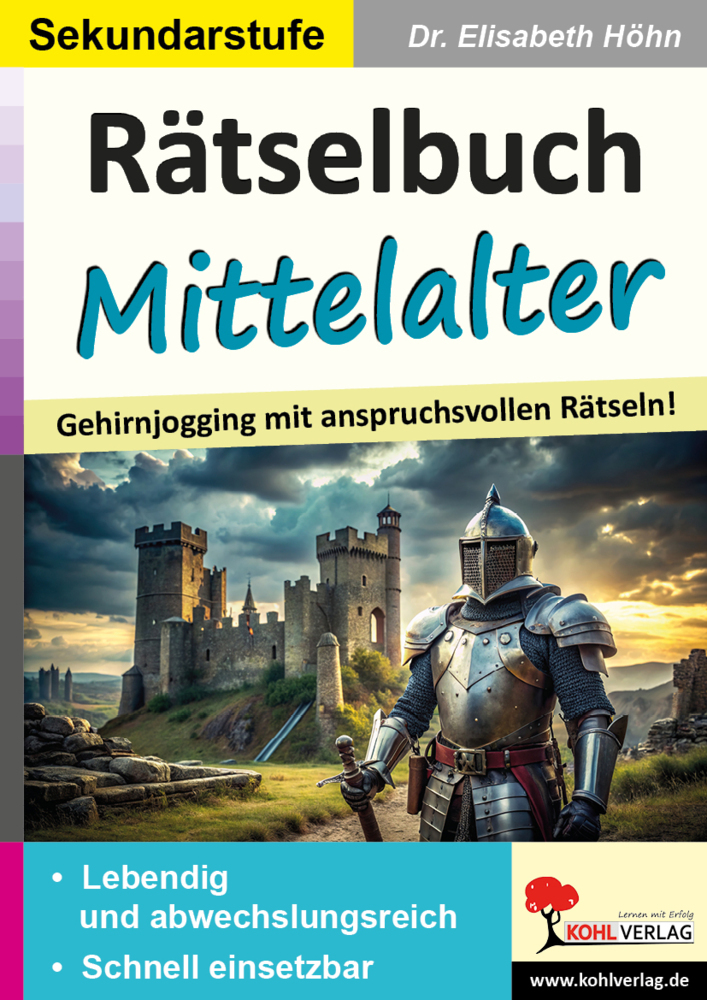 Rätselbuch Mittelalter main product photo