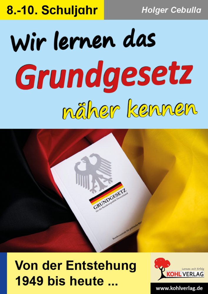Wir lernen das Grundgesetz näher kennen main product photo
