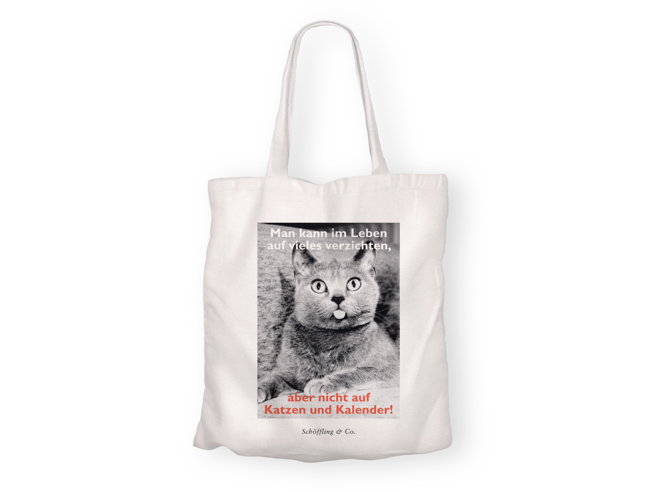 Katzen-Baumwolltasche: Katzen und Literatur main product photo
