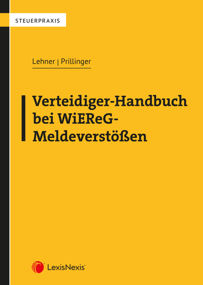 Verteidiger-Handbuch bei WiEReG-Meldeverstößen main product photo