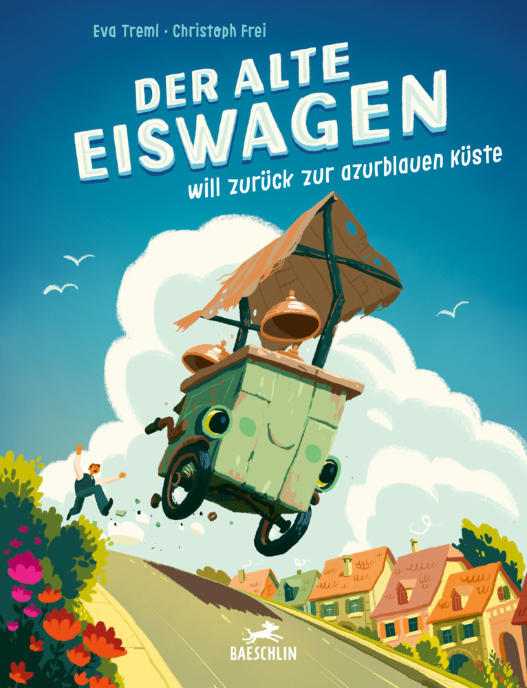 Der alte Eiswagen will zurück zur azurblauen Küste main product photo