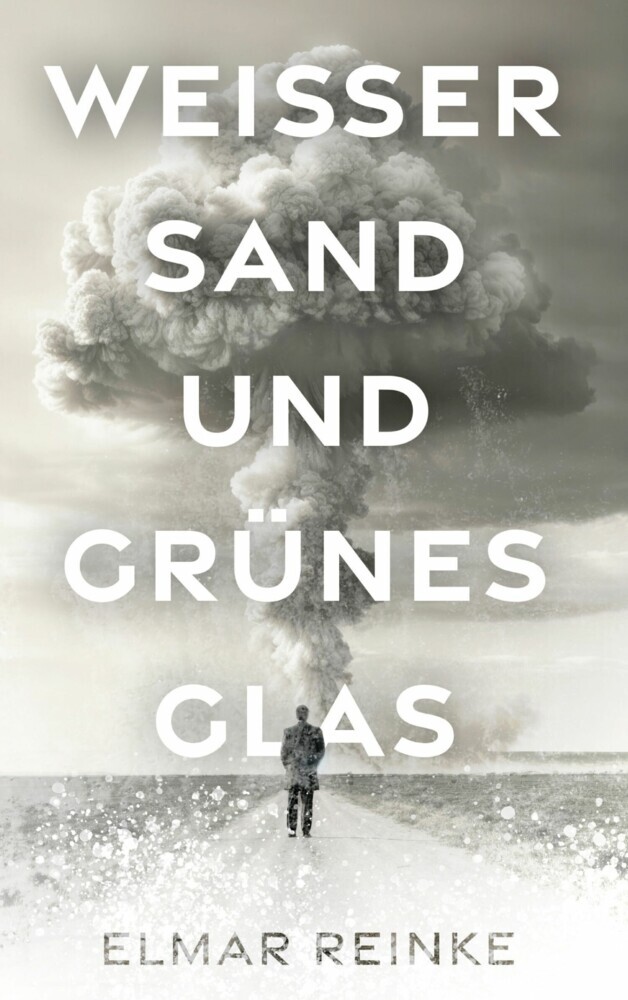 Weißer Sand und grünes Glas main product photo