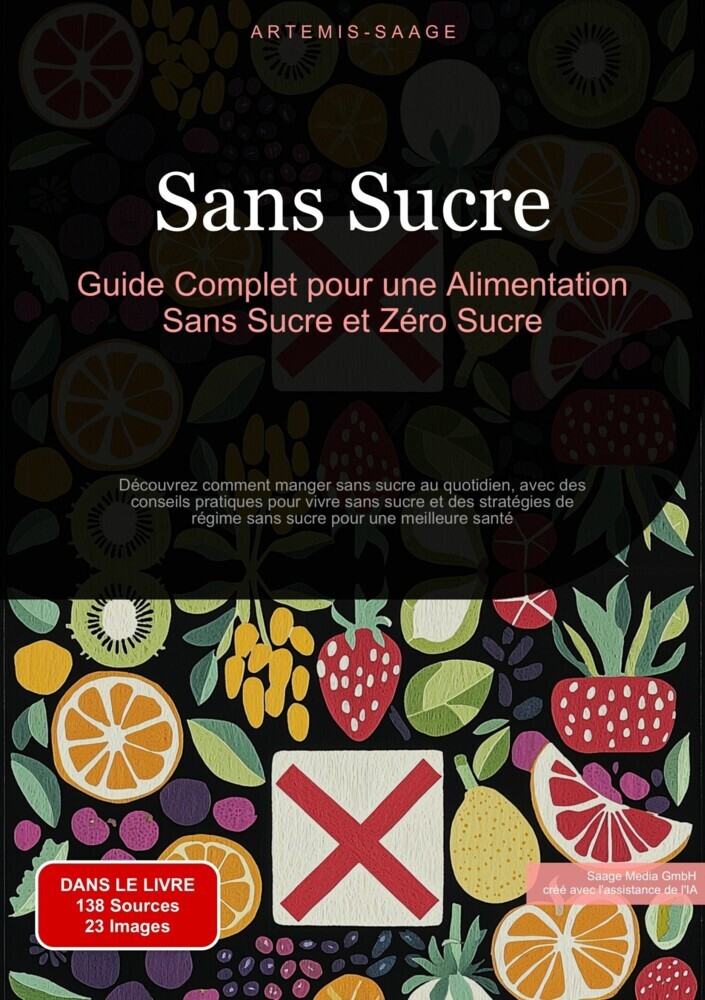 Sans Sucre: Guide Complet pour une Alimentation Sans Sucre et Zéro Sucre main product photo
