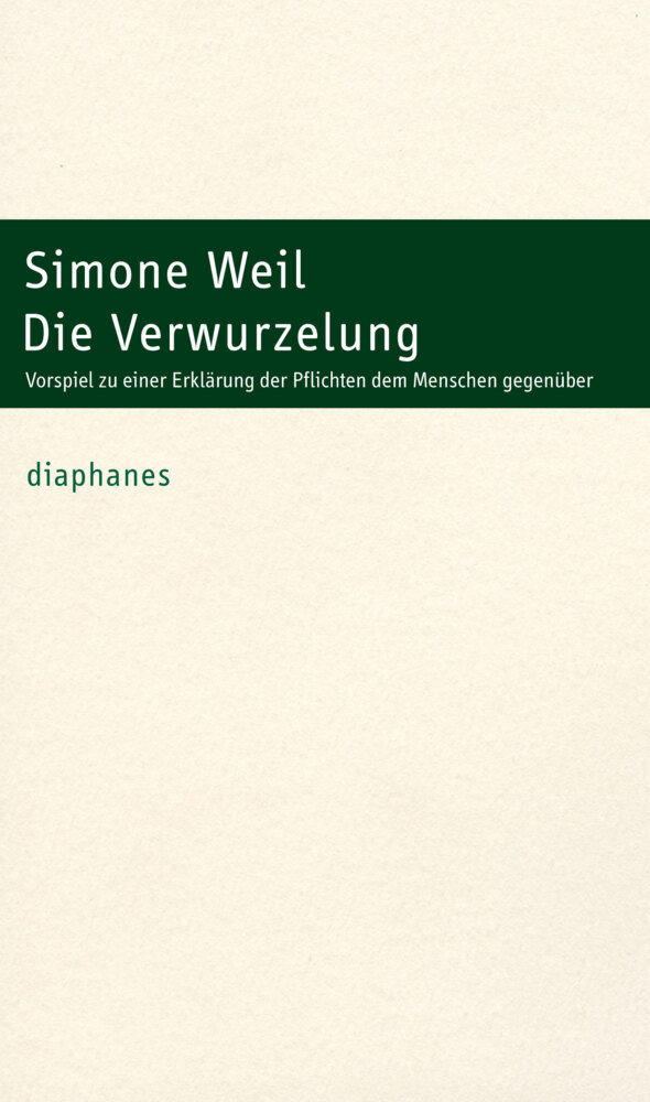 Die Verwurzelung main product photo