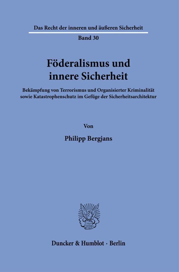 Föderalismus und innere Sicherheit main product photo