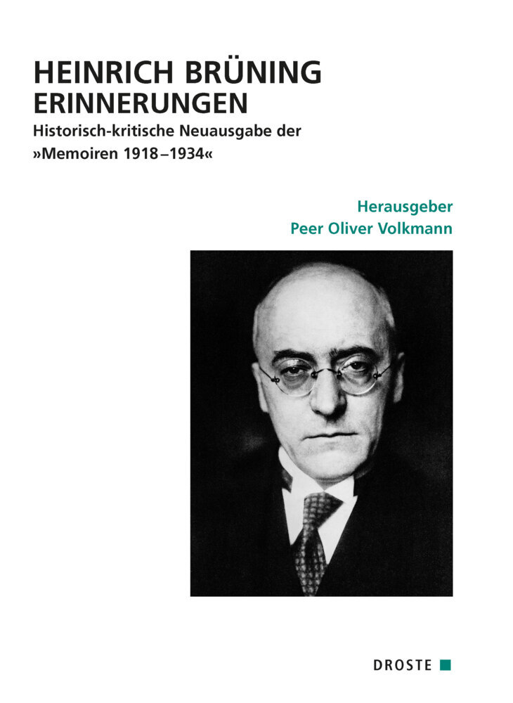 Heinrich Brüning Erinnerungen main product photo