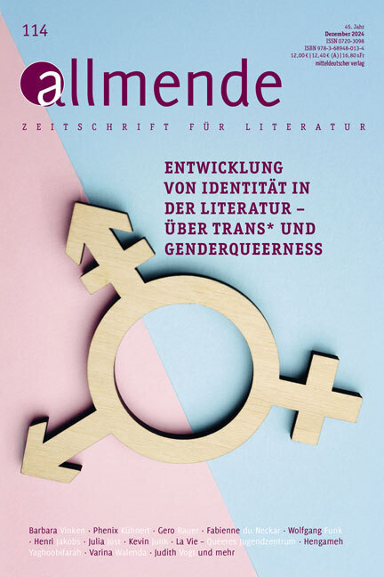 Allmende 114 - Zeitschrift für Literatur main product photo