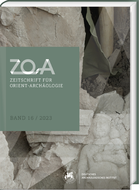 Zeitschrift für Orient-Archäologie 16 (2023) main product photo