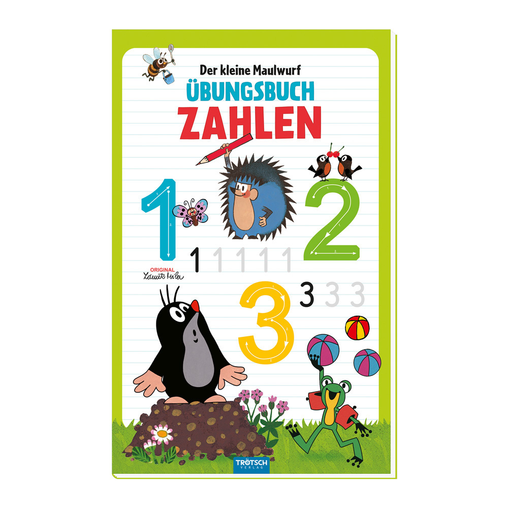 Trötsch Der kleine Maulwurf Übungsbuch Zahlen main product photo