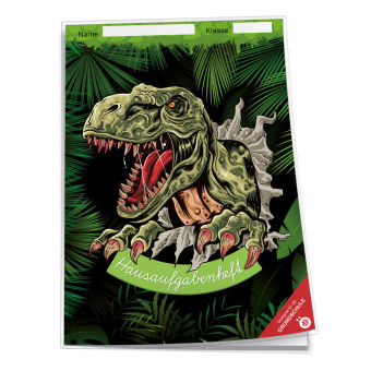 Trötsch Hausaufgabenheft Grundschule Dino