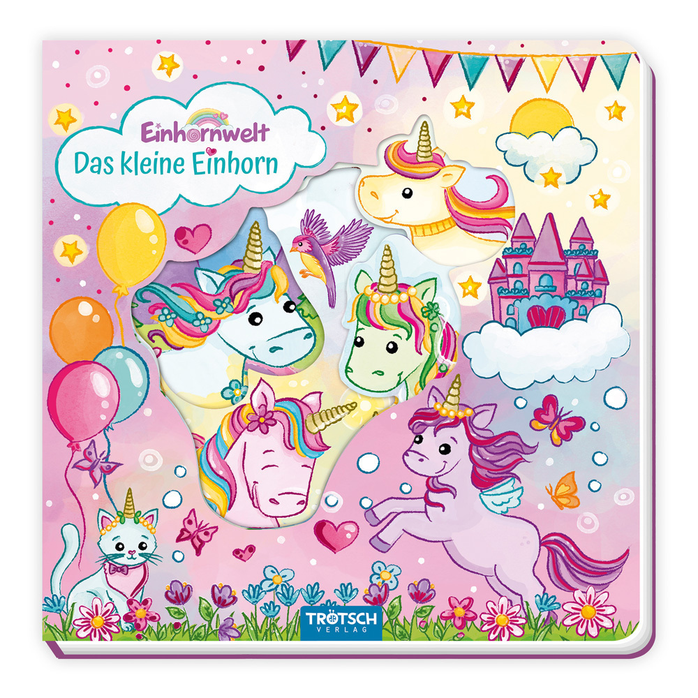 Trötsch Fensterbuch Einhornwelt Das kleine Einhorn main product photo