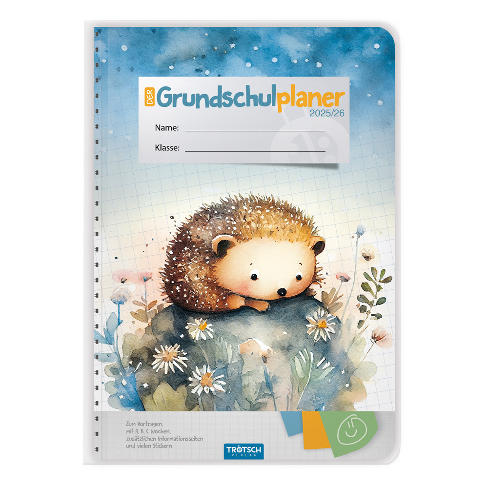 Trötsch Grundschulplaner Igel 25/26 main product photo
