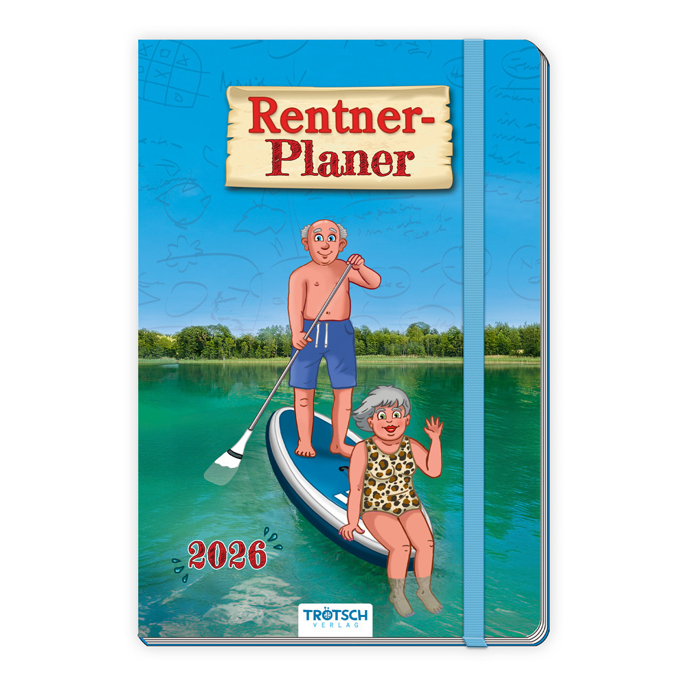 Trötsch Buchkalender Rentnerplaner 2026 main product photo