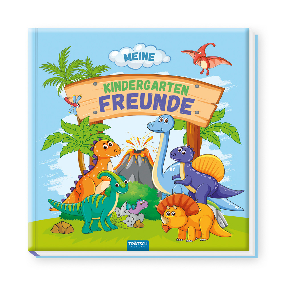 Trötsch Freundebuch Meine Kindergartenfreunde Dinosaurier main product photo