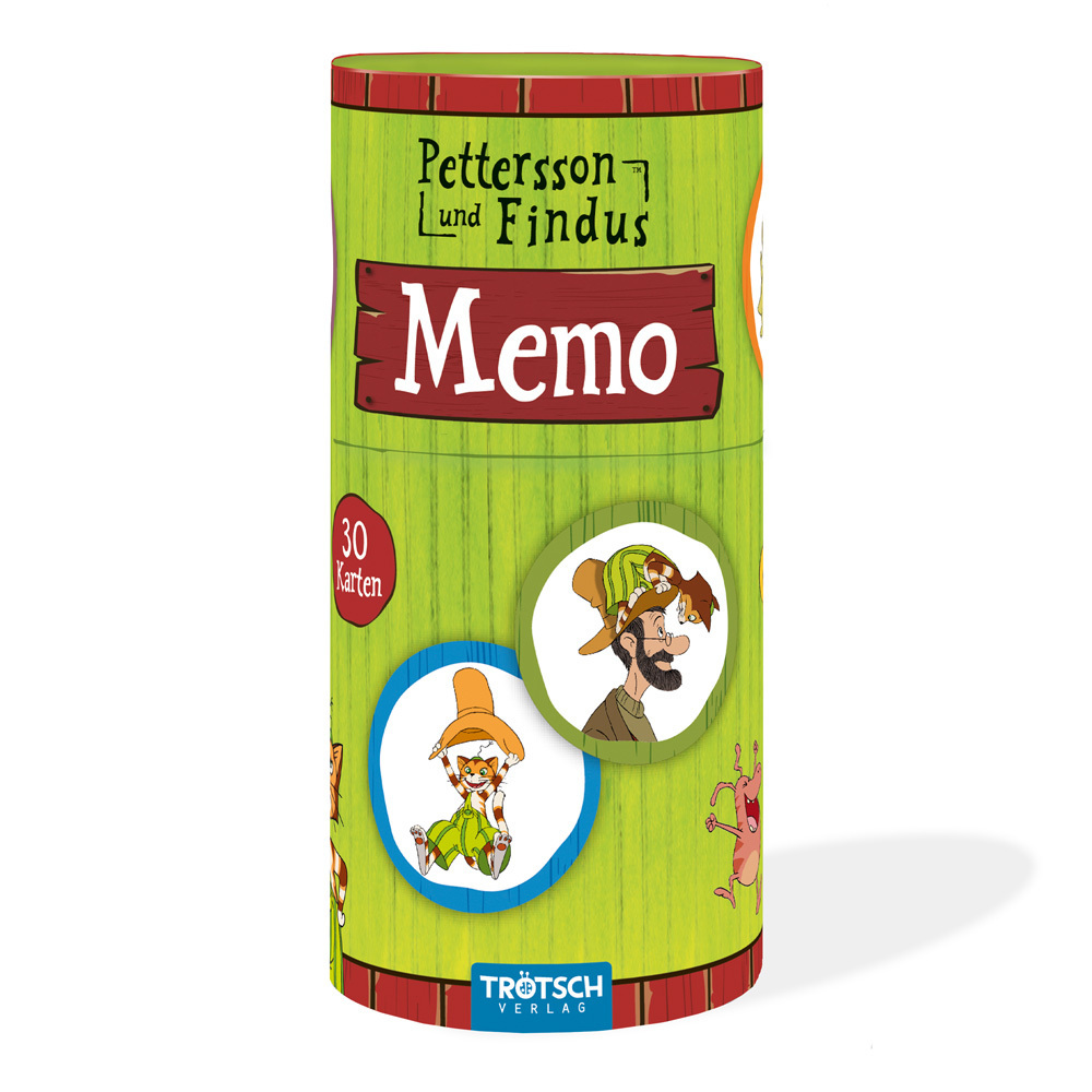 Trötsch Pettersson und Findus Memo Spiel main product photo