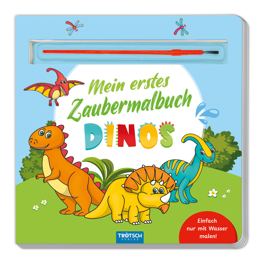 Trötsch Malbuch mit Pinsel Mein erstes Zaubermalbuch Dinos main product photo