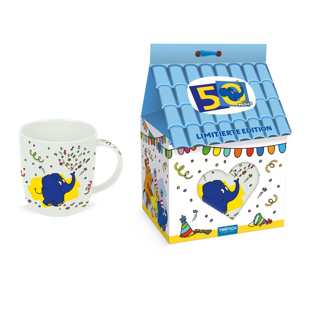 Trötsch Die Maus Jubiläumstasse Elefant main product photo